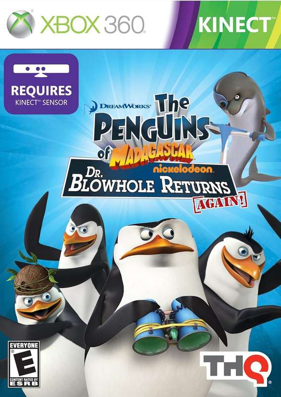 The penguins of madagascar: Dr. blowhole returns again! game for xbox 360