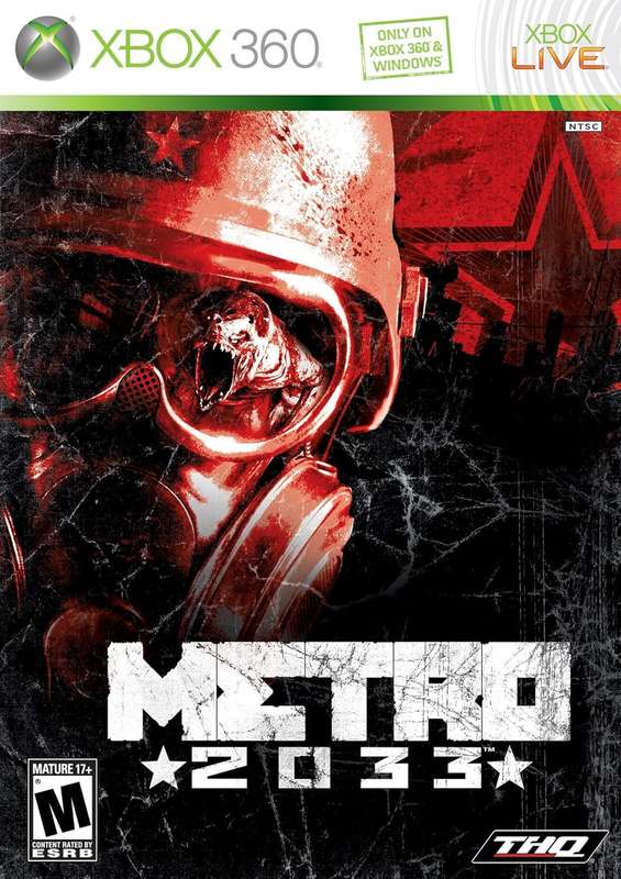 Metro 2033 game for xbox 360