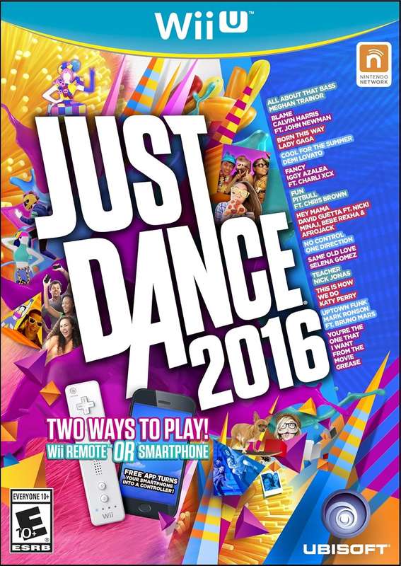 Nintendo wiiu game - just dance 2016