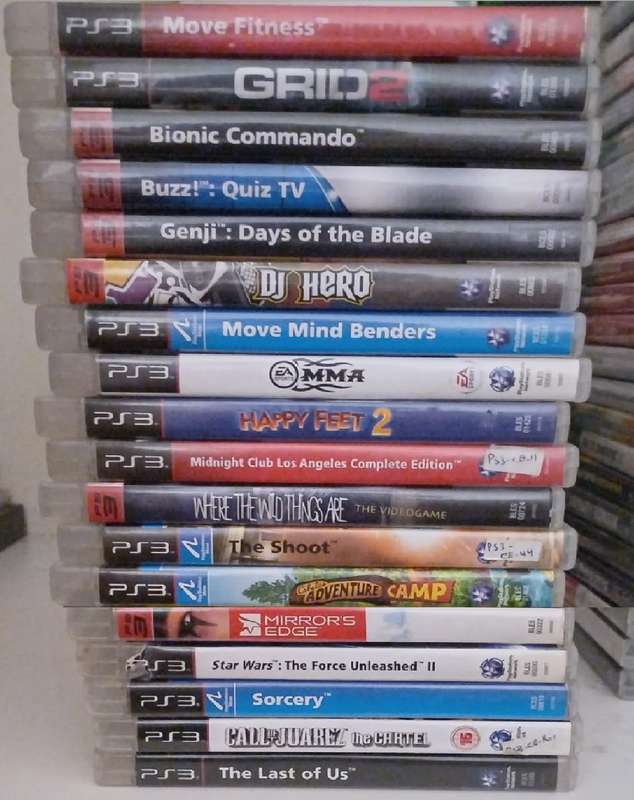 Playstation 3 games lot (ps3)