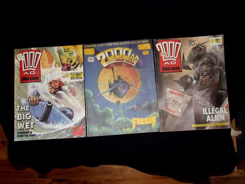 2000 ad Judge Dredd Comics