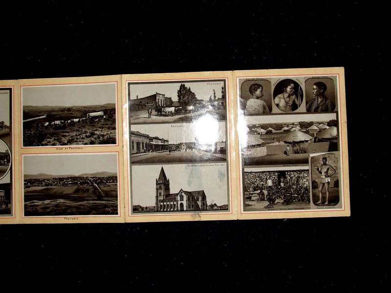 1889 Fold-out Photo Album Johannesburg Gold Fields