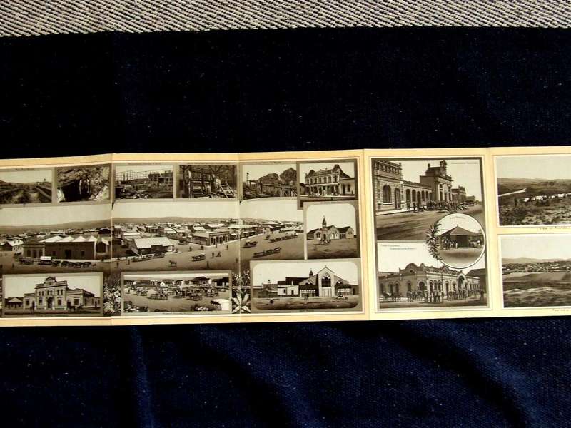 1889 Fold-out Photo Album Johannesburg Gold Fields