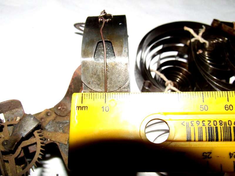Vintage Clock Movement & Springs