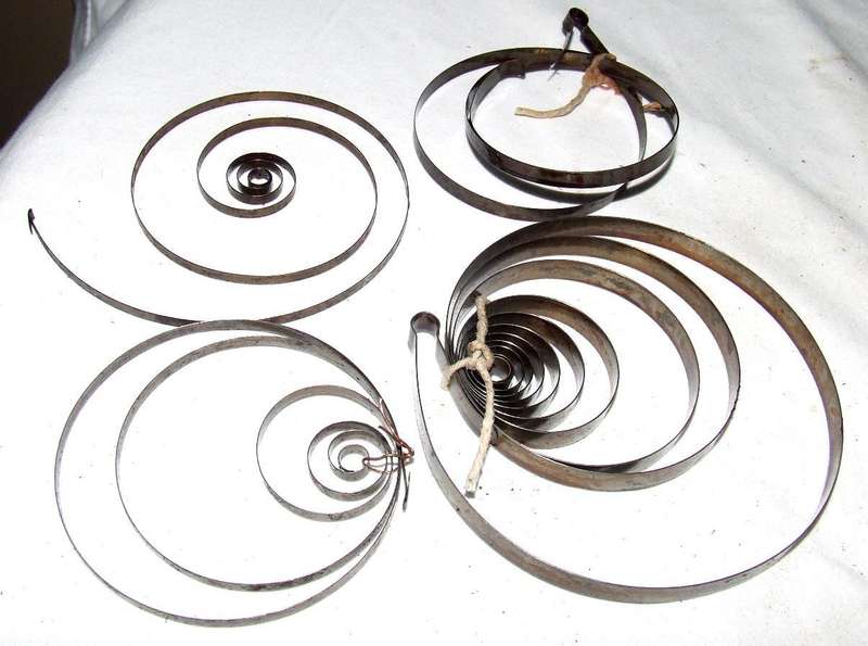Vintage Clock Movement & Springs