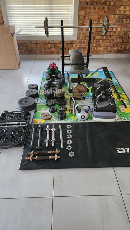 gym equipment lot - collection only