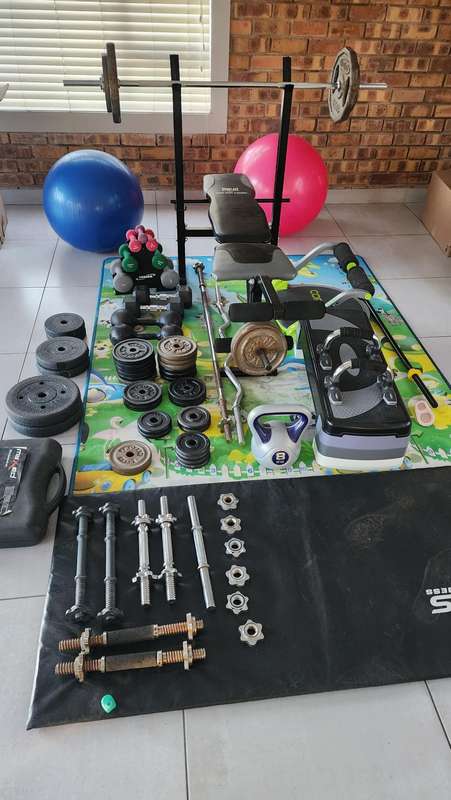 gym equipment lot - collection only