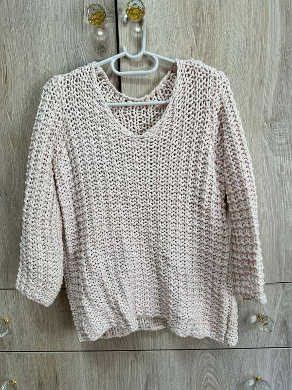 Zara Gentle Pink Knitwear Top for lady Size S