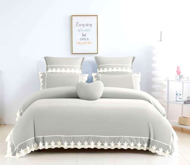 6pc Lace Comforter