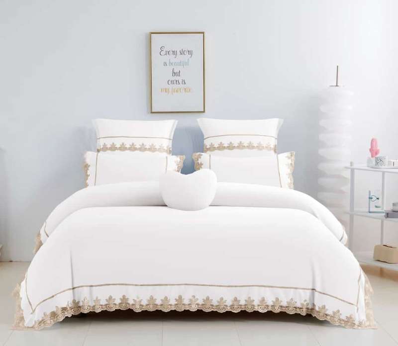 6pc Lace Comforter