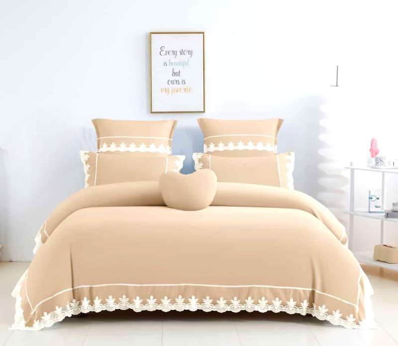 6pc Lace Comforter