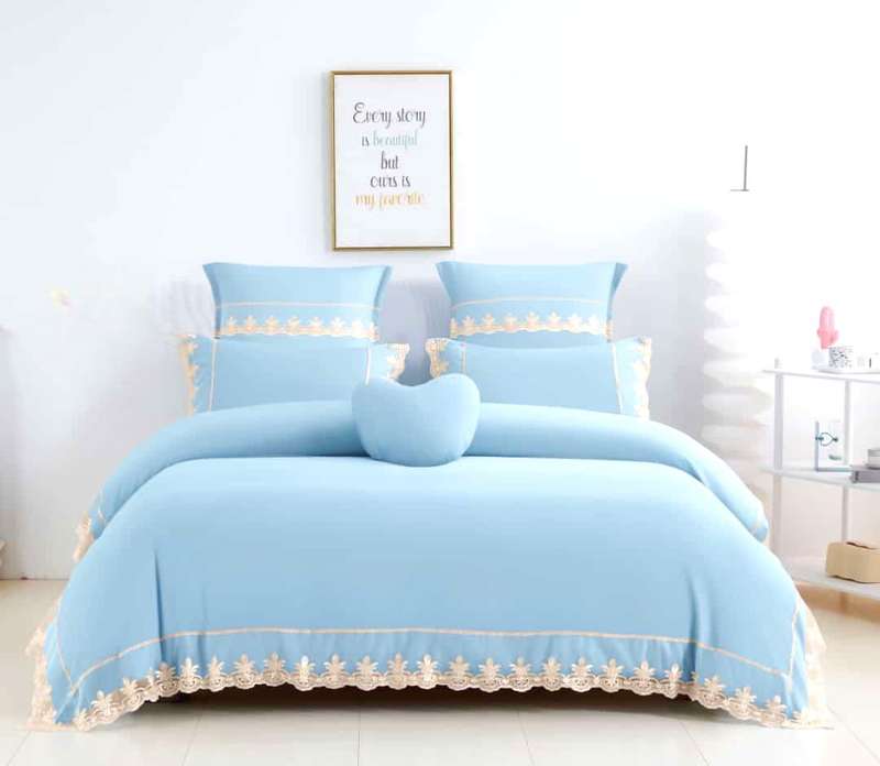 6pc Lace Comforter