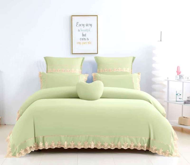 6pc Lace Comforter