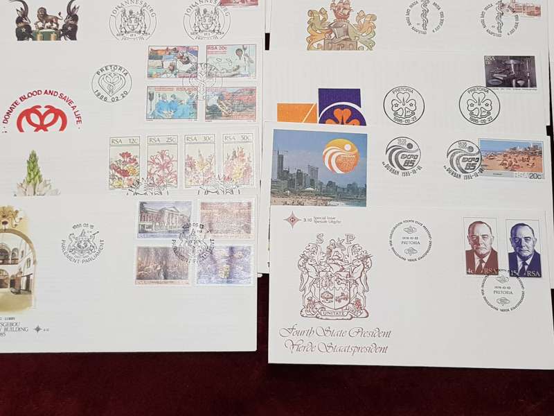 A Lot Of 20 RSA First Day Covers - [One bid for all]