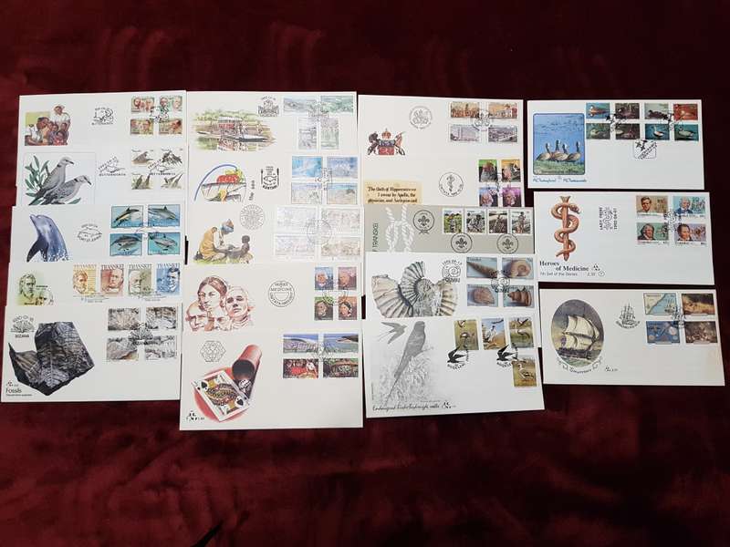 A Lot Of 18 Transkei First Day Covers - [One bid for all]