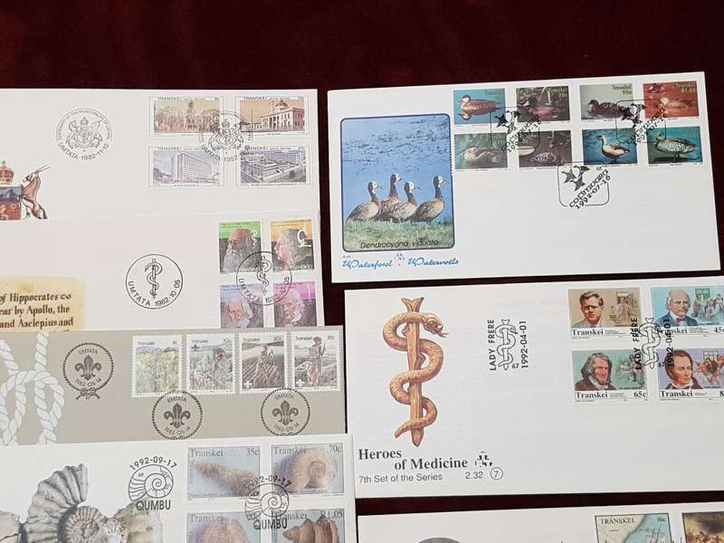 A Lot Of 18 Transkei First Day Covers - [One bid for all]
