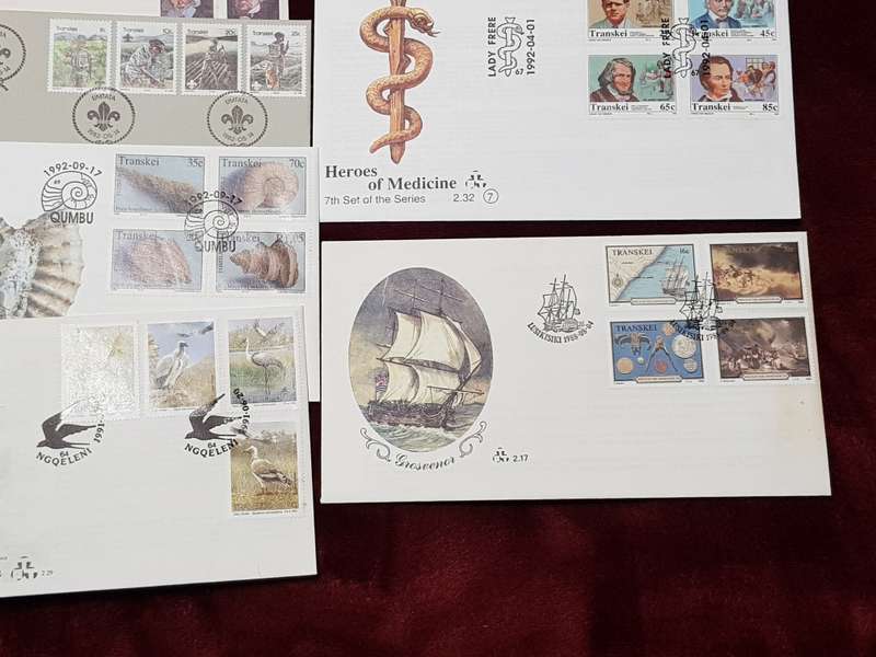 A Lot Of 18 Transkei First Day Covers - [One bid for all]
