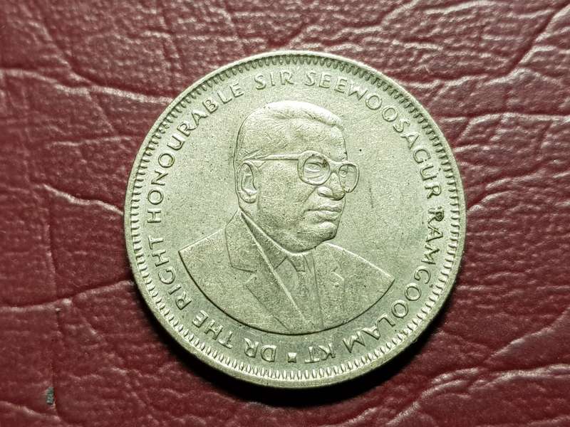 1990 Mauritius 1 Rupee