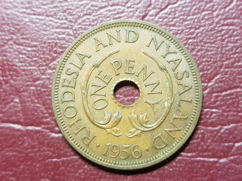 1956 Rhodesia One Penny