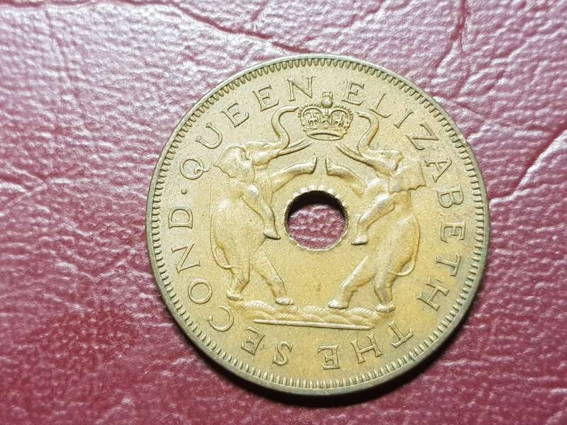 1956 Rhodesia One Penny