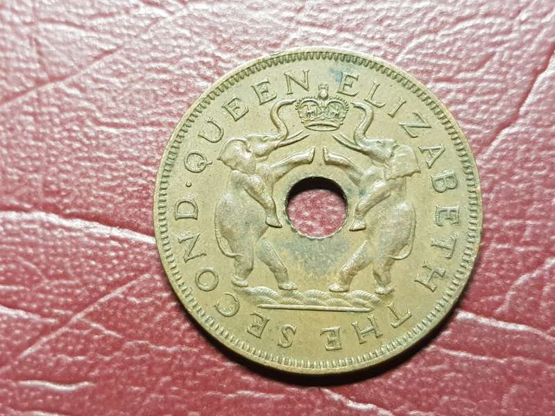 1955 Rhodesia One Penny