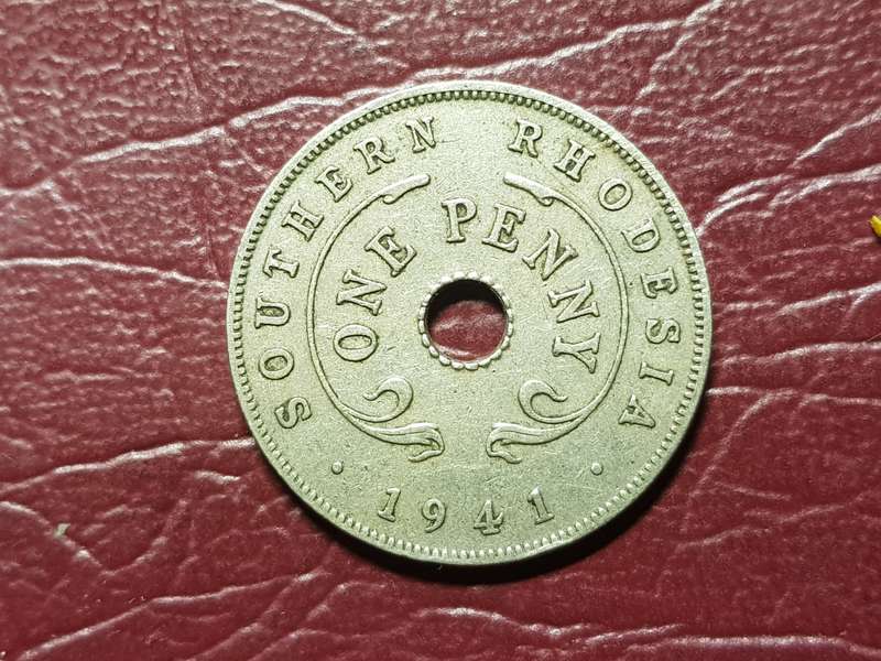 1941 Rhodesia One Penny
