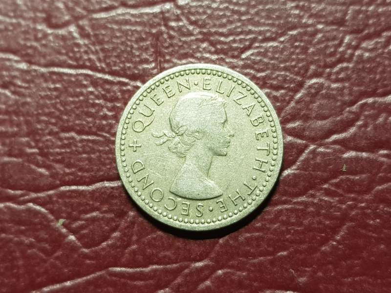 1957 Rhodesia 3 Pence