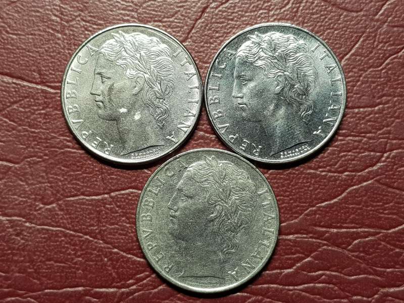 3 x Italy 100 Lire - [Bid per coin to take all]
