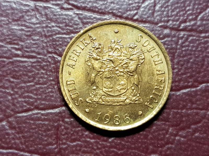 1986 RSA Bronze 1 Cent - Mint State