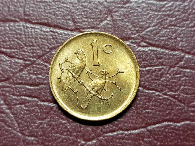 1986 RSA Bronze 1 Cent - Mint State
