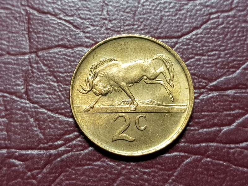 1987 RSA 2 CENT - MS