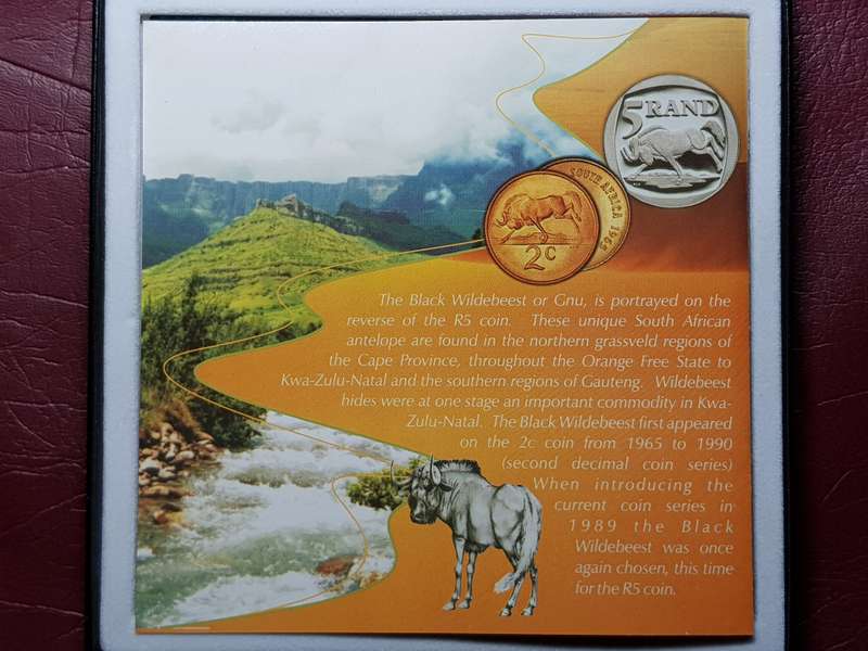 2002 RSA Proof Coin Set Capsuled In Original SAM Box