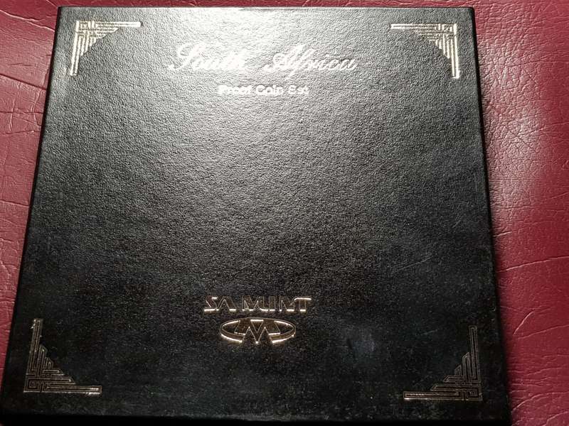 2002 RSA Proof Coin Set Capsuled In Original SAM Box