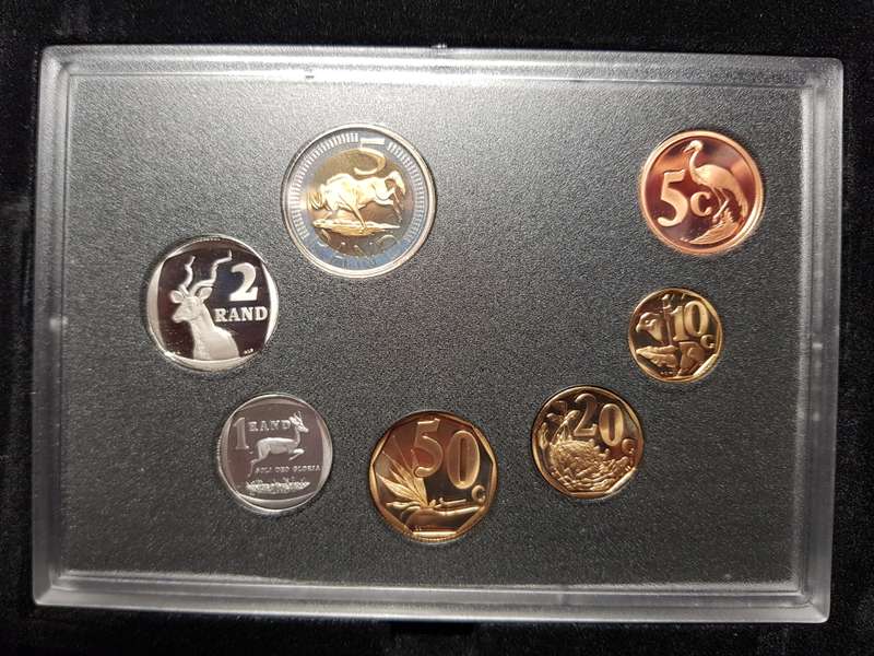 2004 RSA Proof Coin Set Capsuled In Original SAM Box