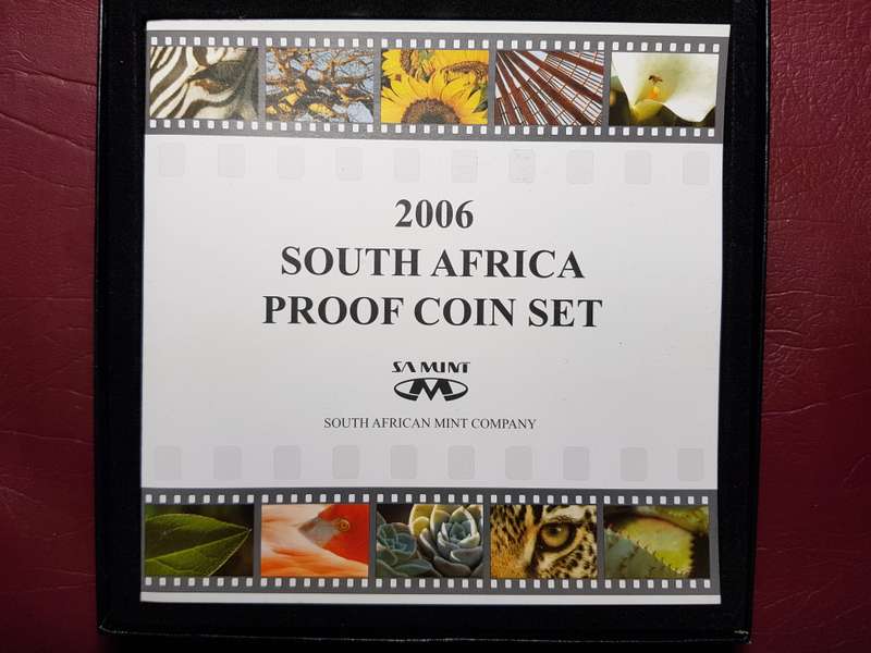 2006 RSA Proof Coin Set Capsuled In Original SAM Box