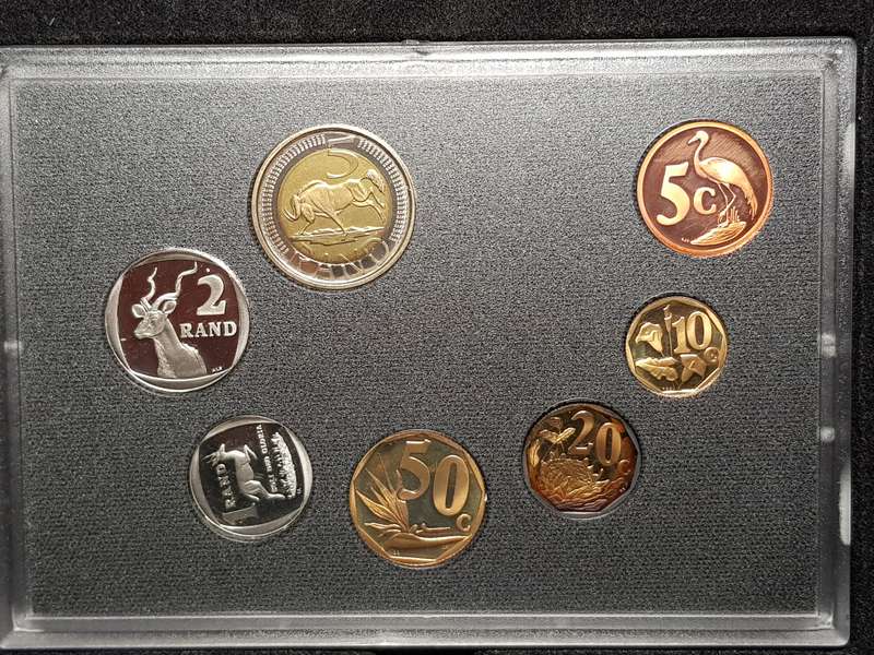 2006 RSA Proof Coin Set Capsuled In Original SAM Box