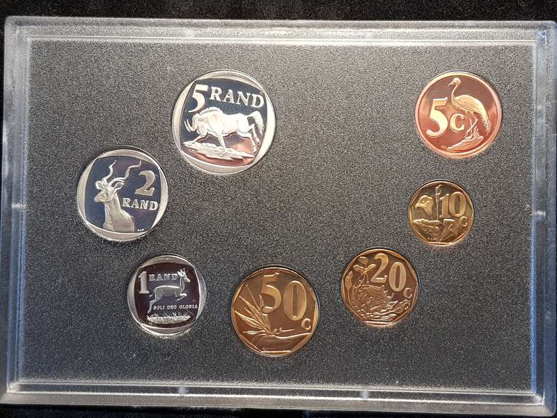 2003 RSA Proof Coin Set Capsuled In Original SAM Box