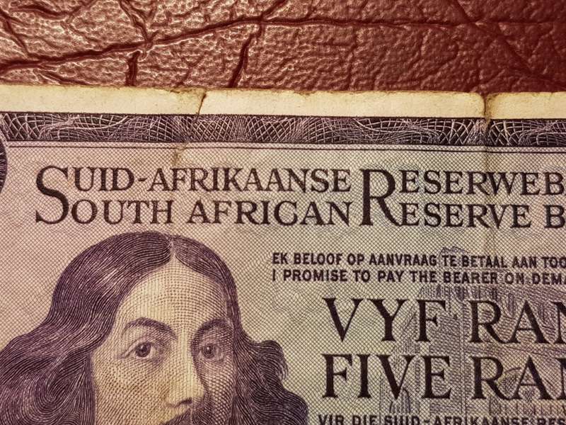 RSA R5 Note - T.W. De Jongh