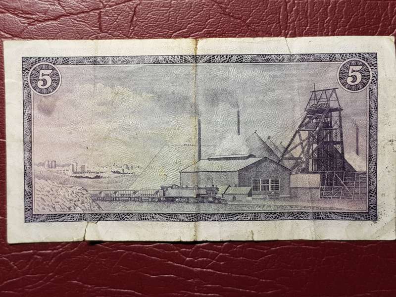 RSA R5 Note - T.W. De Jongh