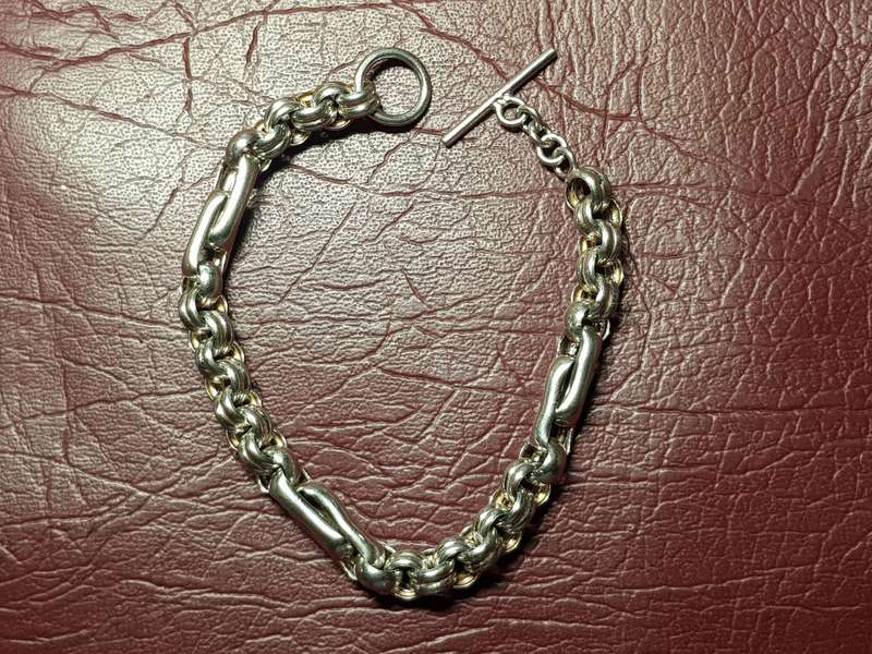 Lovely Genuine Solid Sterling Silver Bracelet in Very Good Condition - [28,6 g]