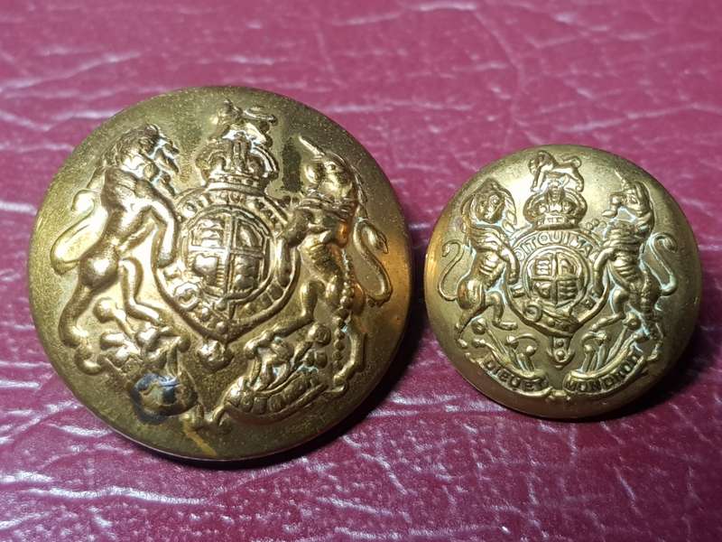 British Army General Service Buttons