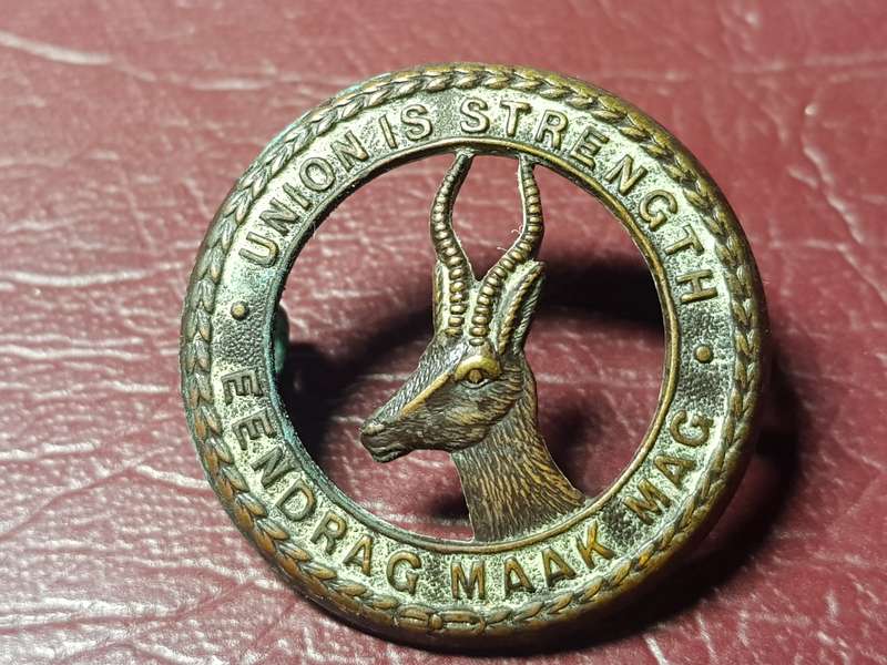 SA Brigade WWI, SA Infantry Brass Cap Badge.