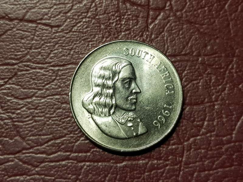 1966 RSA Nickel 50 Cent - English - To my opinion MS