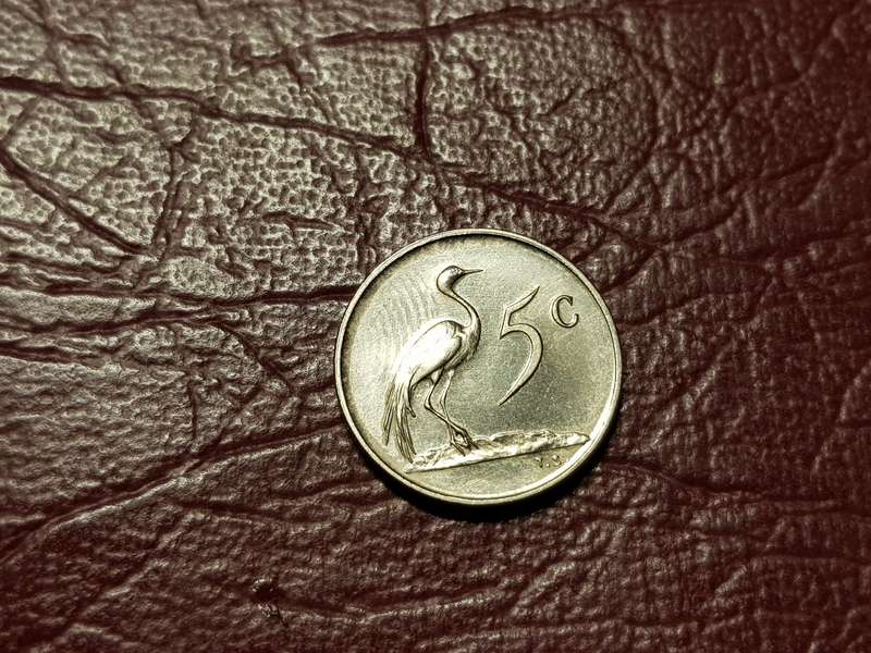 1974 RSA Nickel 5 Cent - MS