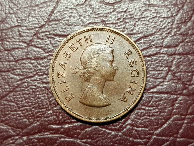 1953 SA Union ½ Penny - Elizabeth II