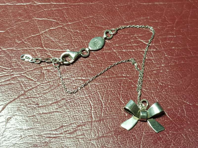 Lovely Genuine Solid Sterling Silver Bassano Bracelet in Very Good Condition - [3 g]