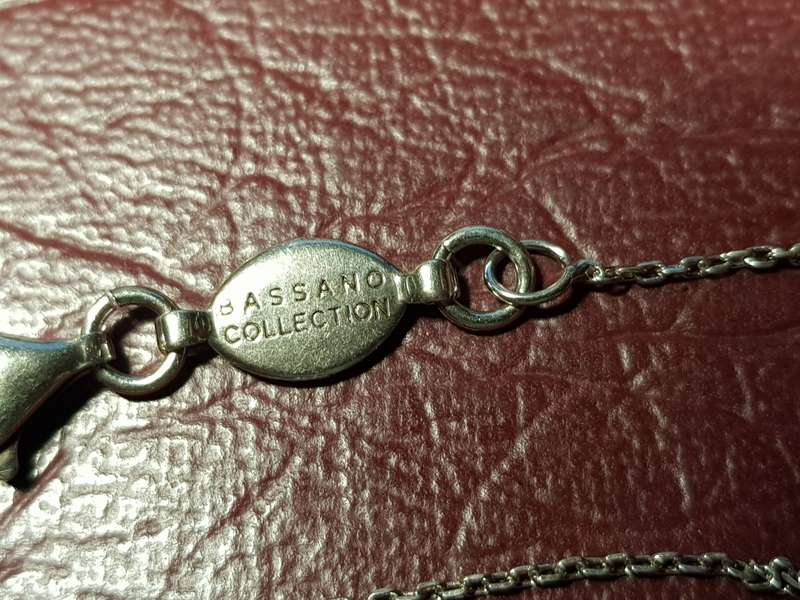 Lovely Genuine Solid Sterling Silver Bassano Bracelet in Very Good Condition - [3 g]