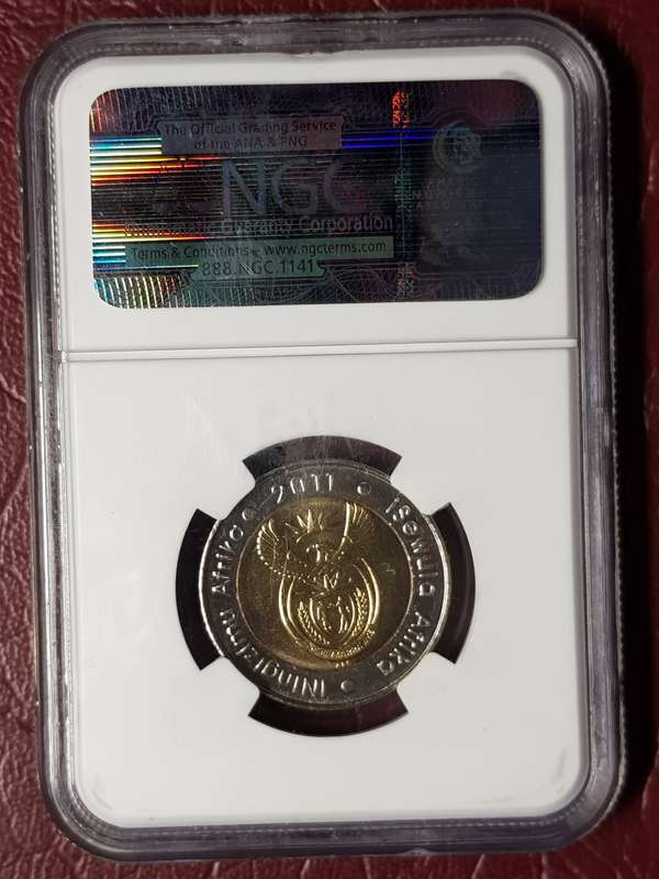 2011 RSA R5 90th Anniversary - NGC Graded MS 67