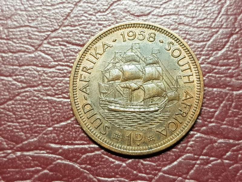 1958 SA Union Penny - MS
