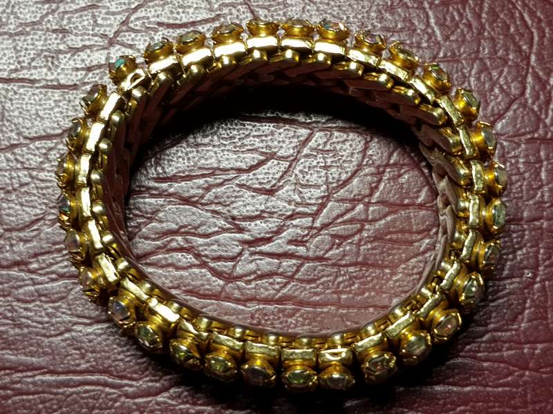 Ladies Crystal Wrist Band  In Very Good Condition